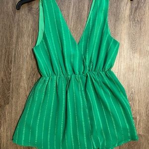 Green romper